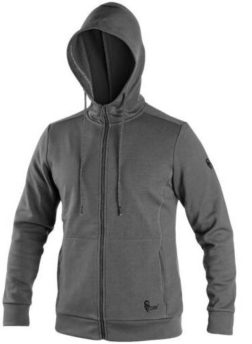 CXS Harrison kapucnis pulóver szürke/fekete termék fő termékképe