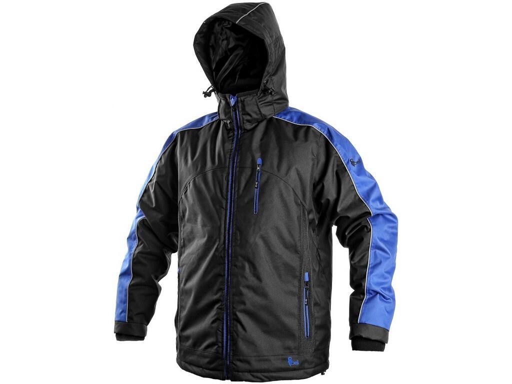 CXS Brighton bélelt kabát fekete/kék termék fő termékképe
