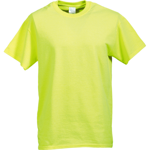 Jólláthatósági citromsárga pamutgazdag póló termék fő termékképe