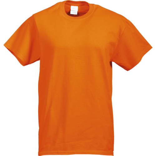 Jólláthatósági narancssárga pamutgazdag póló termék fő termékképe