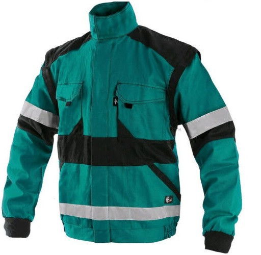 Luxy Bright kabát fényvisszaverős zöld termék fő termékképe