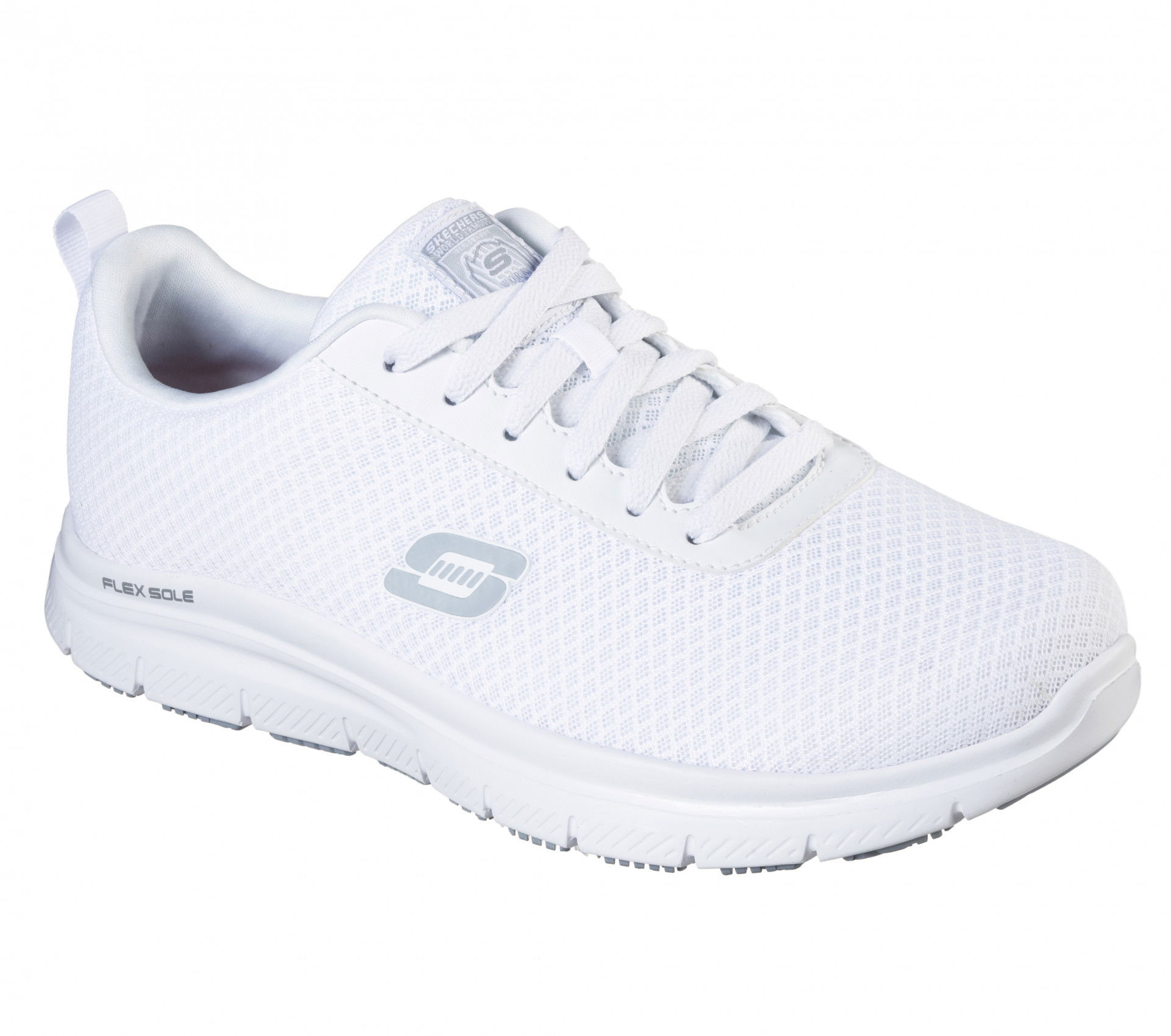 Skechers Flex Advantage Bendon SR munkacipő fehér termék fő termékképe