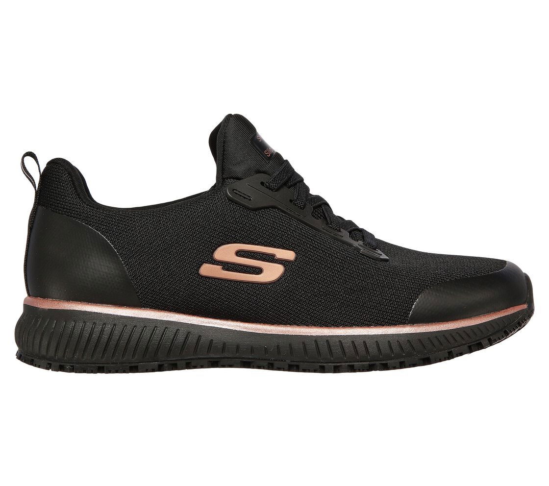 Skechers Squad SR női munkacipő fekete//arany termék fő termékképe