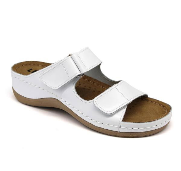 905 Női bőr papucs - Fehér termék fő termékképe