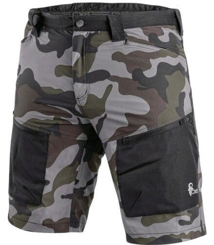 CXS Dixon terepmintás  rövidnadrág barna, stretch termék fő termékképe