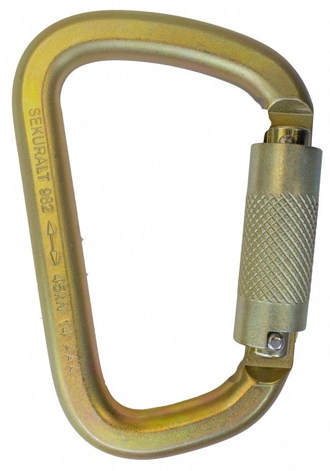Irudek 982 23mm-es nyílású acél karabíner termék fő termékképe