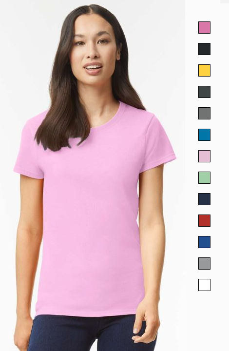 Gildan Heavy Cotton Női Pólók több színben 180g termék fő termékképe