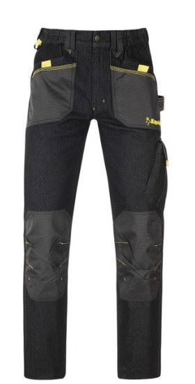 Kapriol Slick munkavédelmi farmernadrág fekete termék fő termékképe