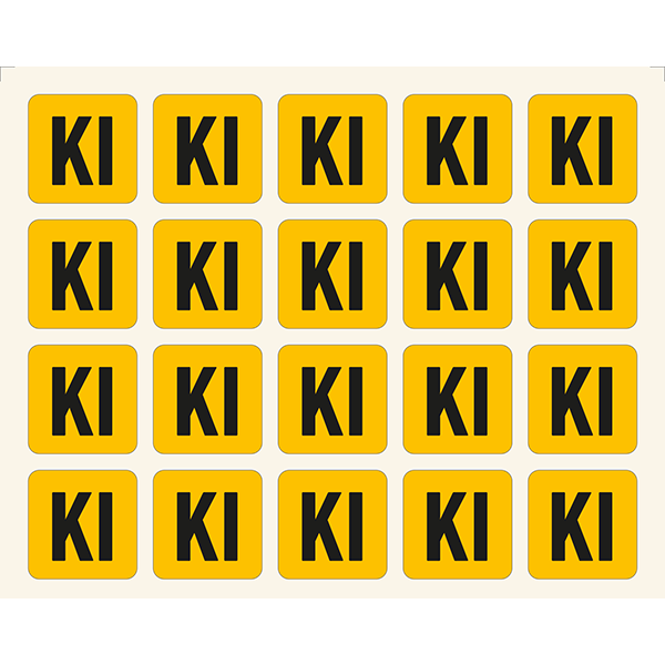 KI matrica 20x20 20db termék fő termékképe