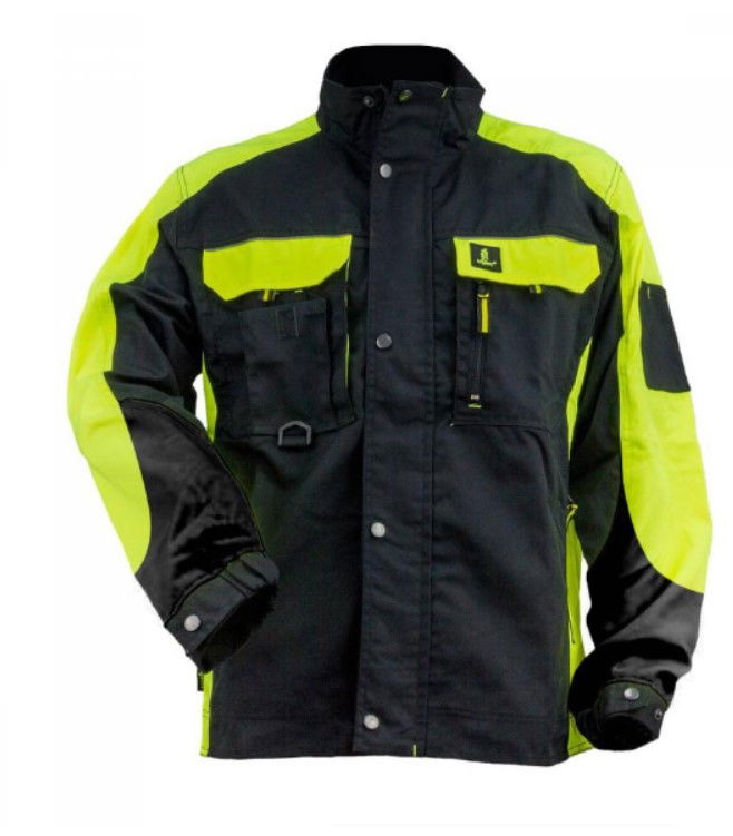 Urgent Urgent-Y Munkakabát fekete-neonsárga termék fő termékképe