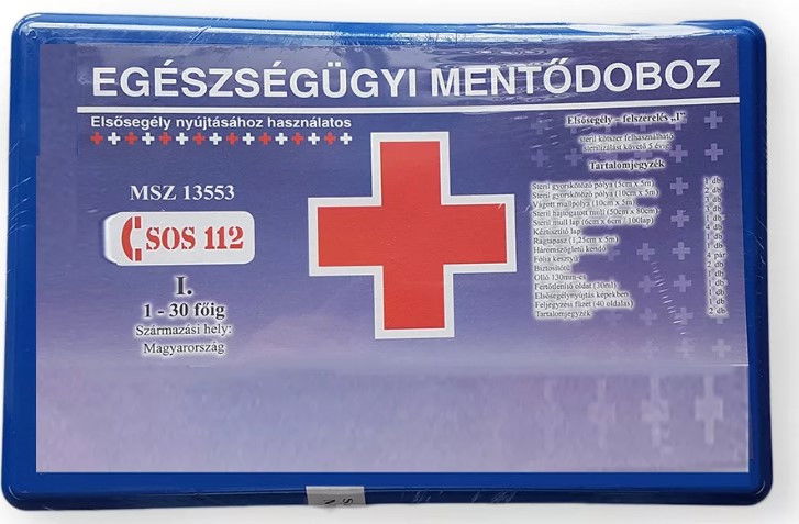 Elsősegély Doboz I. 1-30 fő / mentődoboz termék fő termékképe