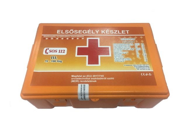 Elsősegély Doboz III. 51-100 fő / mentődoboz termék fő termékképe