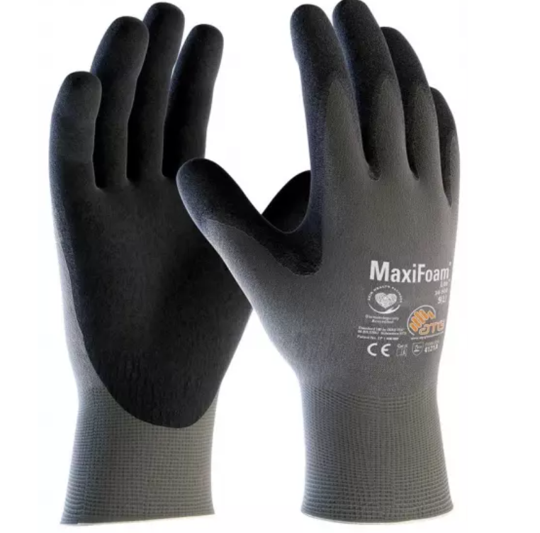 ATG Védőkesztyű Maxifoam Lite - Fekete Mártott termék fő termékképe