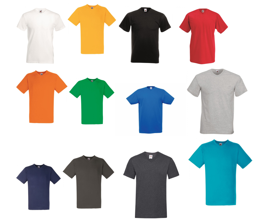 Fruit of the Loom V-nyakú póló - 0610660 termék fő termékképe