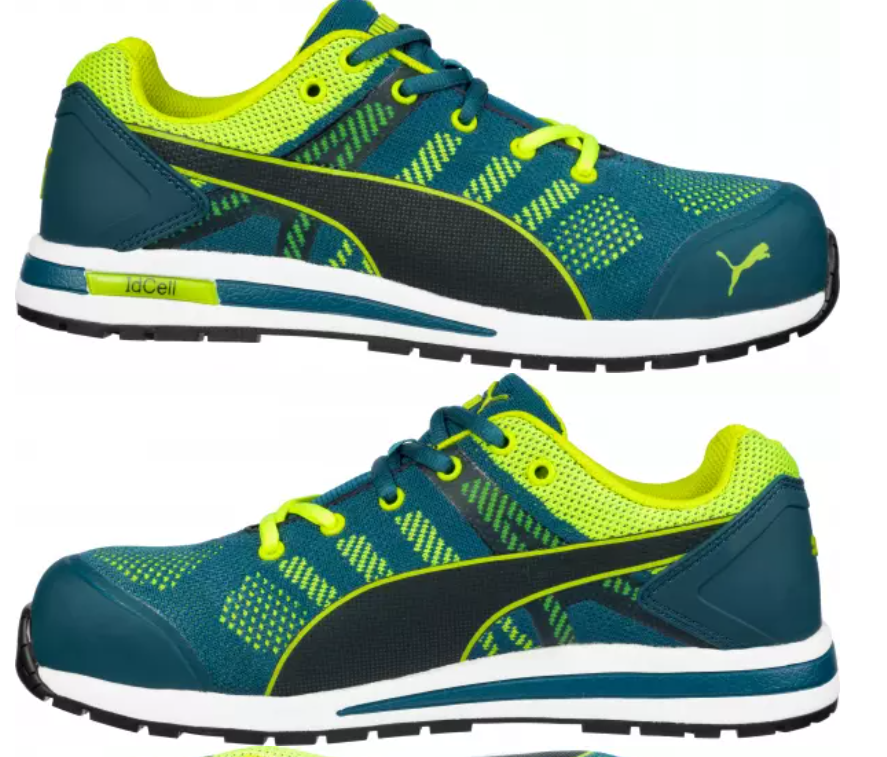 Puma Elevate Knit Green S1P munkavédelmi cipő termék fő termékképe