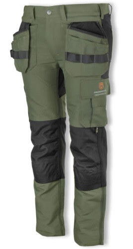 Bennon Erebos stretch derekas nadrág zöld lengőzsebes termék fő termékképe