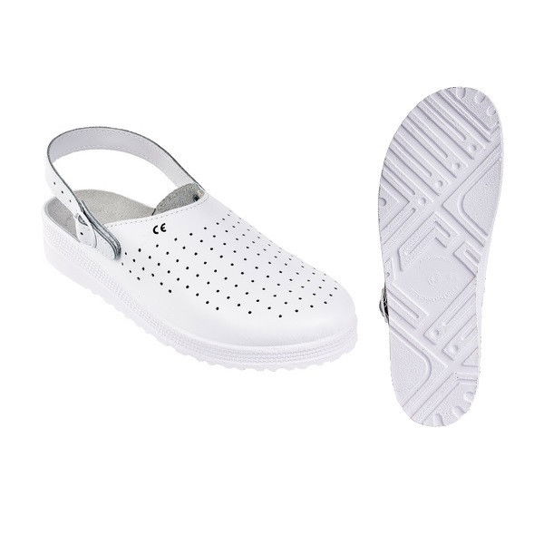 Euro Protection EP Pille sarokpántos papucs OB A E FO SRA fehér termék fő termékképe