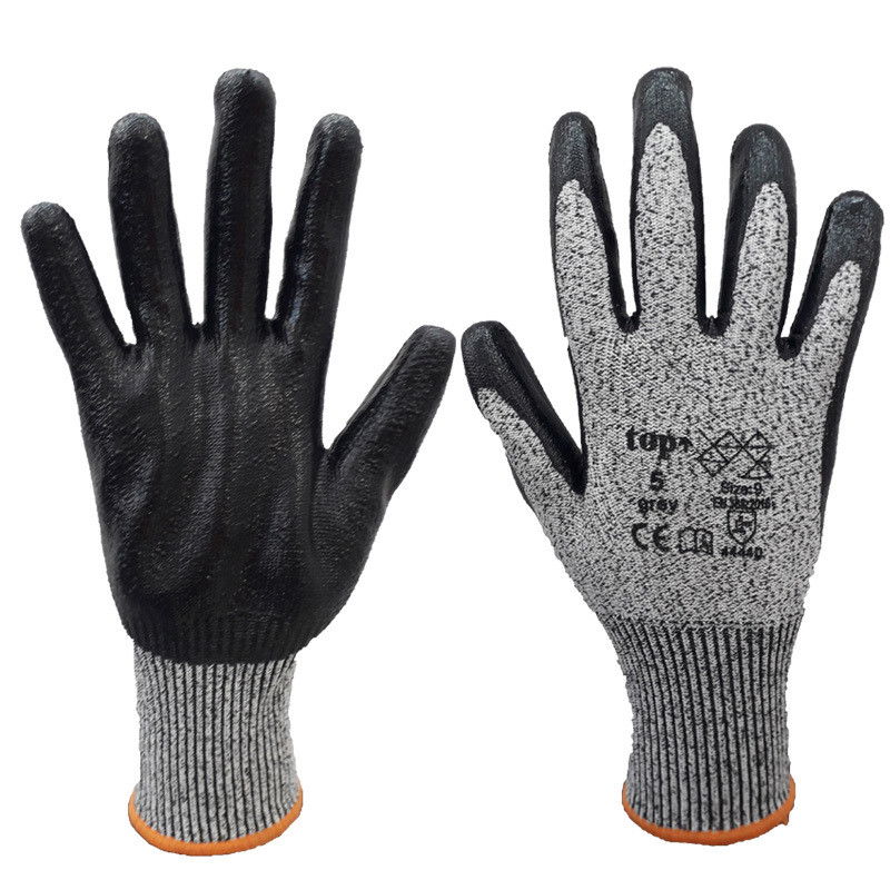 TOP5 nitril mártott kevertszálas vágásbiztos védőkesztyű termék fő termékképe