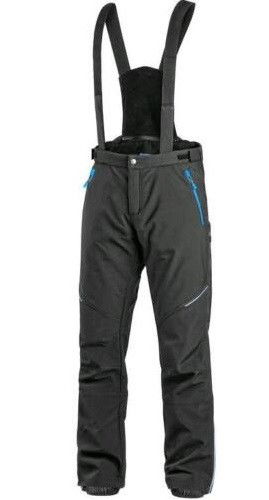 CXS Trenton téli softshell nadrág -vízálló, fekete-kék termék fő termékképe