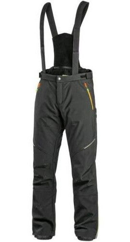 CXS Trenton téli softshell nadrág -vízálló, fekete-neon termék fő termékképe