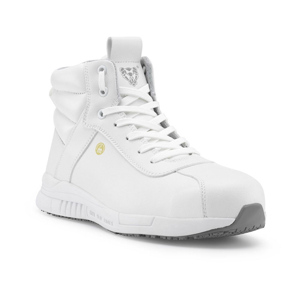 Top Elite Sporty fehér mikrofiber bakancs S3 ESD SRC termék fő termékképe