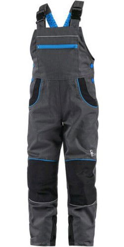 CXS Phoenix Casper GYEREK kertésznadrág szürke-kék termék fő termékképe