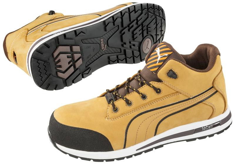 Puma Safety Puma Dash Wheat Mid S3 SRC HRO munkavédelmi bakancs termék fő termékképe