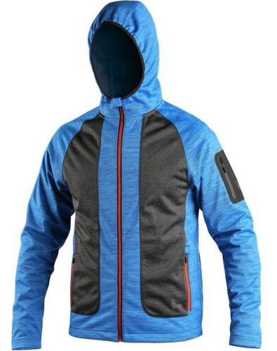 CXS Dayton softshell kabát kék/fekete termék fő termékképe