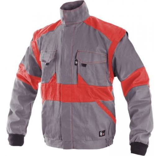 Luxy Eda kabát szürke-piros termék fő termékképe