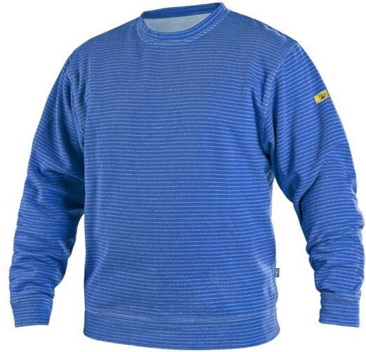 CXS Denali ESD kereknyakú pulóver világoskék termék fő termékképe