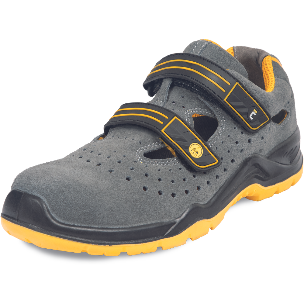 Cerva YUWILL MF ESD S1P SRC szandál szürke termék fő termékképe