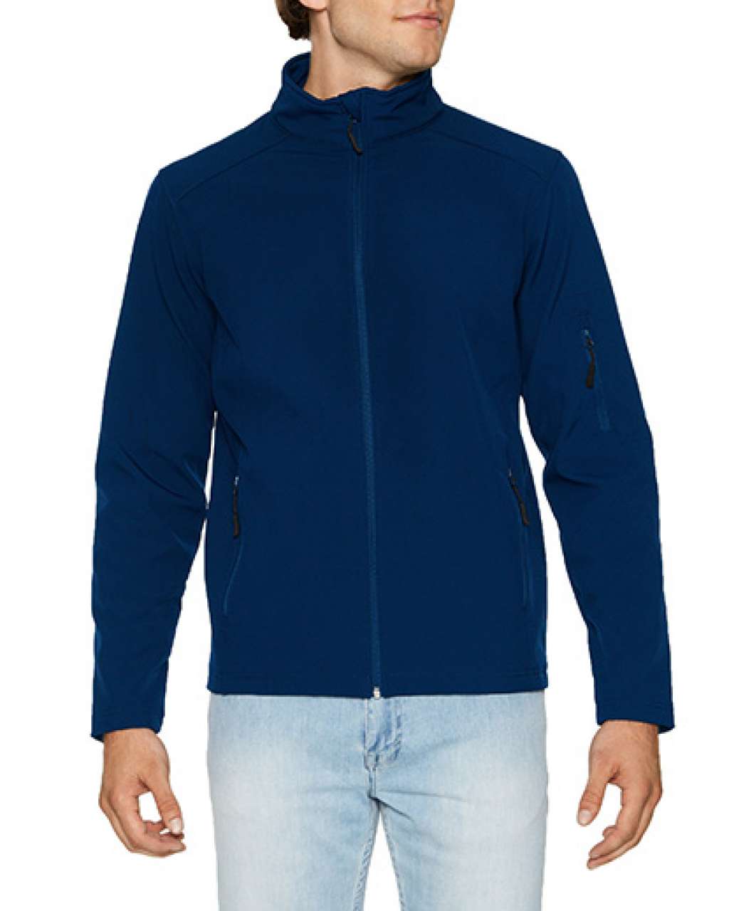 Gildan Hammer unisex softshell dzseki, navy sötétkék termék fő termékképe