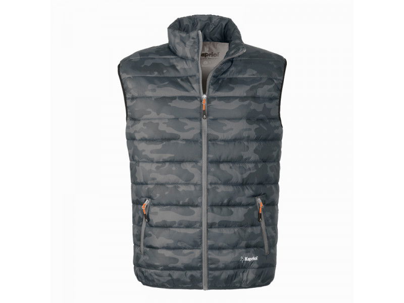 Kapriol Thermic Easy mellény sötétszürke terepszín termék fő termékképe