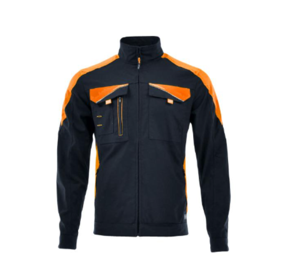 Sara Neoflex kabát - sötétszürke-narancs termék fő termékképe