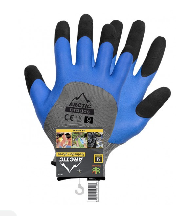 Bradas Védőkesztyű ARCTIC, latex, VÉKONY - RWA termék fő termékképe