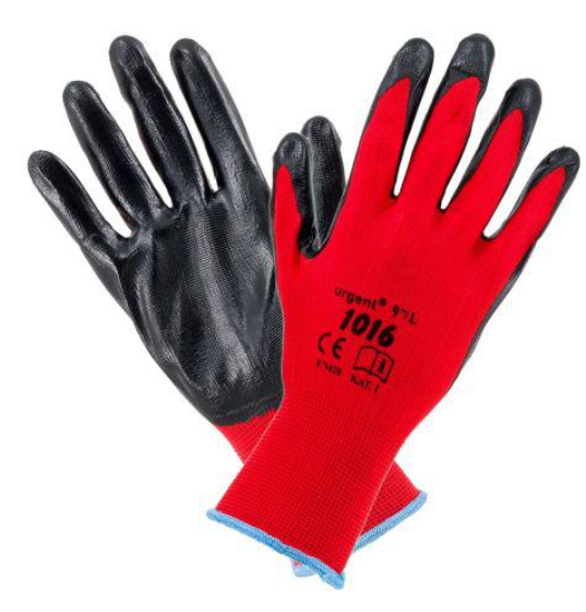 Urgent kesztyű 1016 poliászter/nitril mártott termék fő termékképe