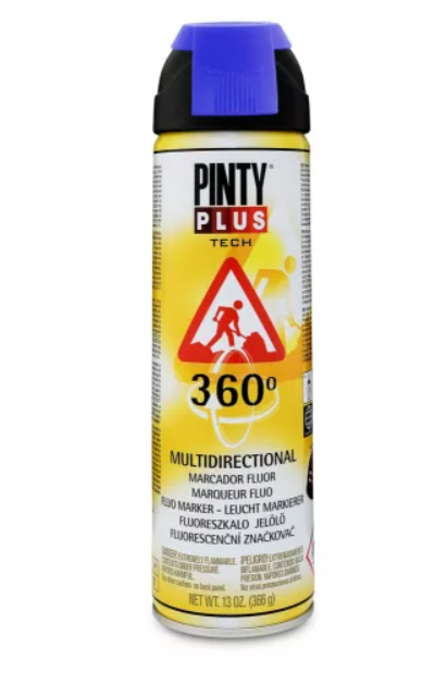 PINTY PLUS TECH JELÖLŐ SPRAY KÉK (AZUL) T118 500ML termék fő termékképe