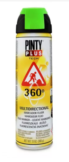 PINTY PLUS TECH JELÖLŐ SPRAY ZÖLD (VERDE) T136 500ML termék fő termékképe