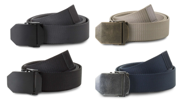 K-UP KP818-  Vászon öv fém csattal - többféle színben termék fő termékképe