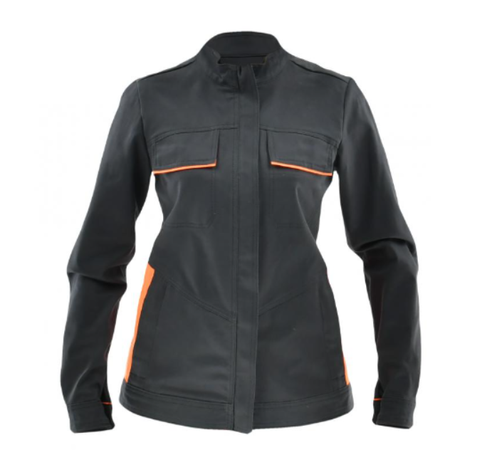 Sara Hera női kabát - s.szürke - narancs termék fő termékképe