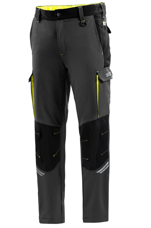 Sparco Oregon Tech munkaruha deréknadrág - Szürke/Sárga termék fő termékképe