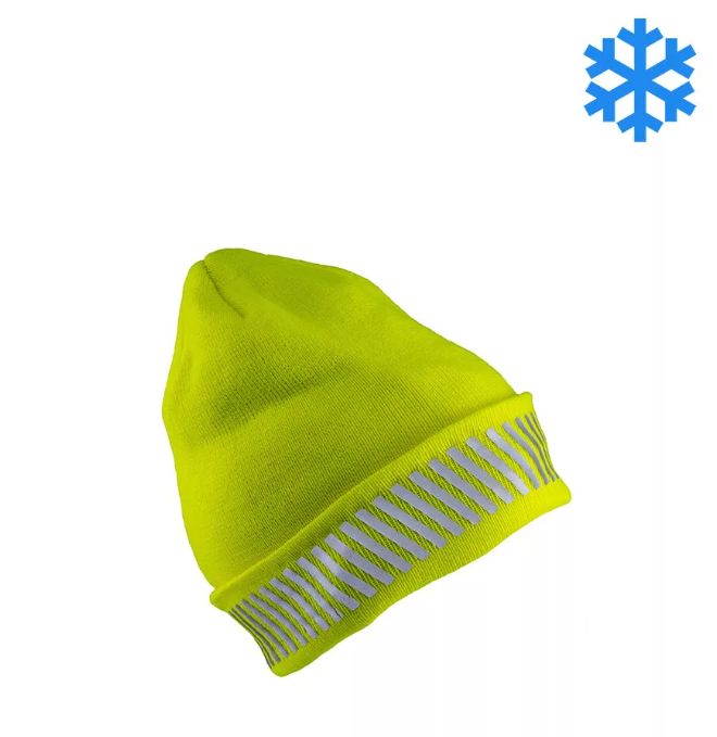 Urgent 7021 jólláthatósági kötött sapka - Sárga termék fő termékképe