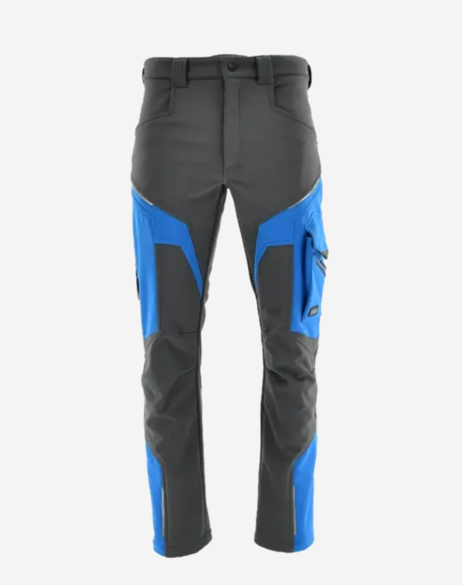 Sara Comfort Winter bélelt softshell deréknadrág szürke - égkék termék fő termékképe