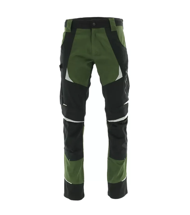 Sara Cottonflex deréknadrág - zöld - fekete termék fő termékképe