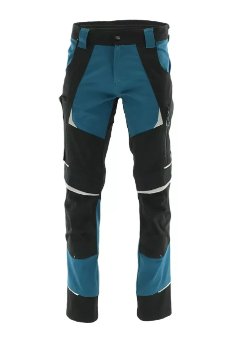 Sara Cottonflex deréknadrág - petrol kék - fekete termék fő termékképe