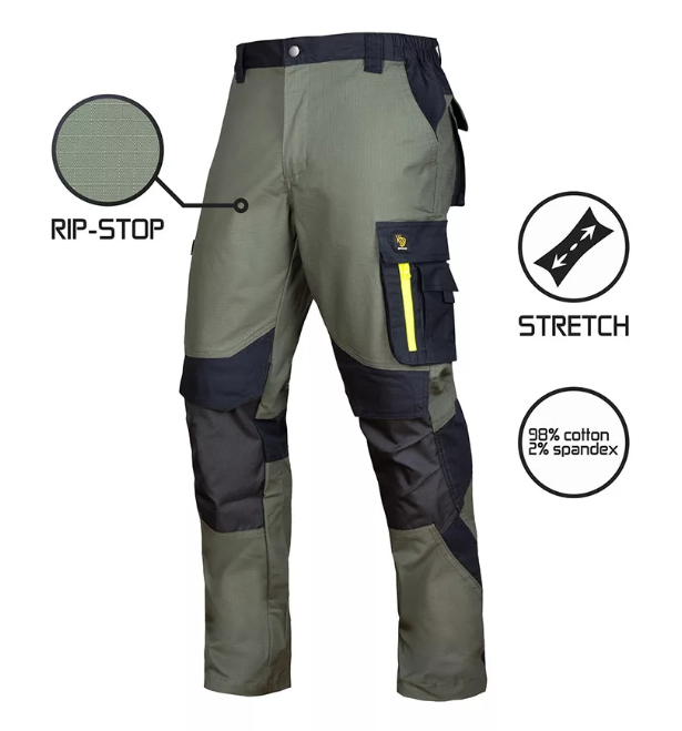 Procera Ultratech RIP-STOP deréknadrág - zöld termék fő termékképe