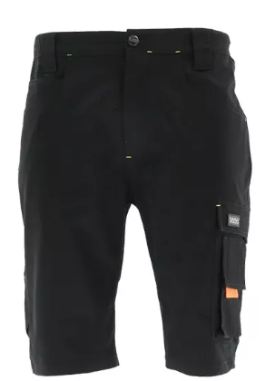 Sara Actiflex rövidnadrág rugalmas, slim, Fekete-narancs termék fő termékképe