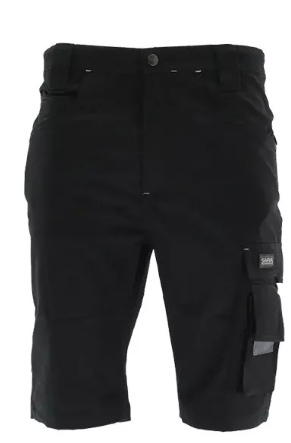 Sara Actiflex rövidnadrág rugalmas, slim, Fekete-szürke termék fő termékképe