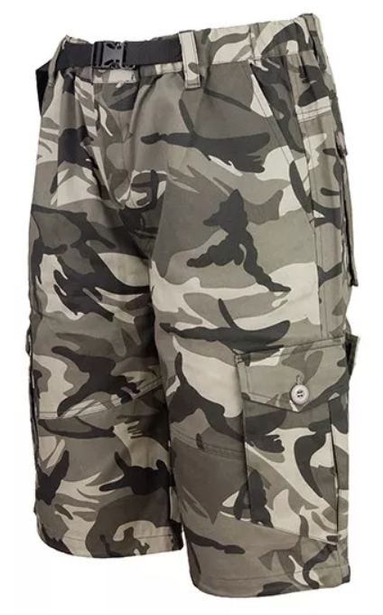 Urgent Camo grey 641 terepmintás rövidnadrág termék fő termékképe