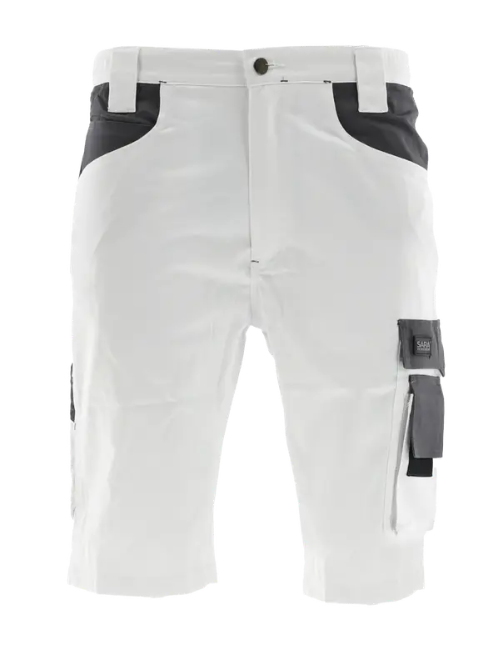 Sara Actiflex rövidnadrág - fehér - világosszürke termék fő termékképe